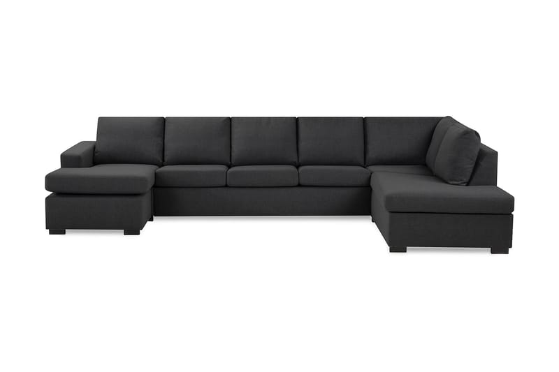 U-soffa Nevada XL Divan Vänster - Mörkgrå - Möbler - Soffa - U-soffa