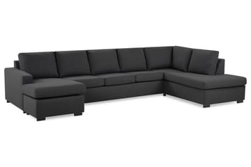 U-soffa Nevada XL Divan Vänster - Mörkgrå - Möbler - Soffa - U-soffa