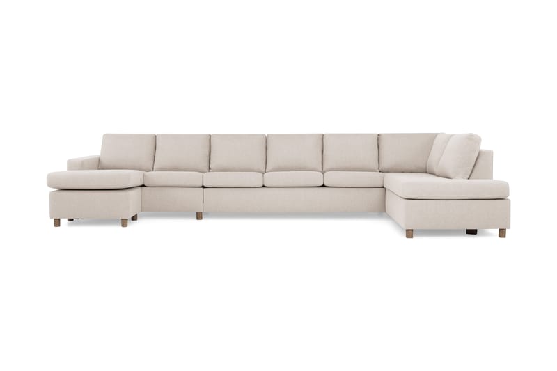 U-soffa Nevada XXL Divan Vänster - Beige - Möbler - Soffa - U-soffa