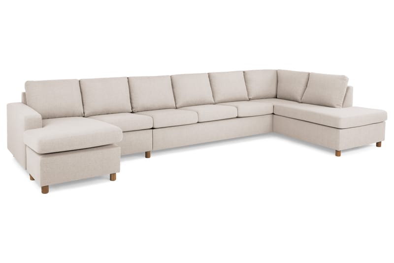 U-soffa Nevada XXL Divan Vänster - Beige - Möbler - Soffa - U-soffa