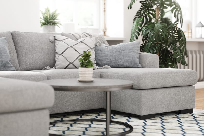 U-soffa Ohio med Divan Höger - Pall - Möbler - Soffa - U-soffa
