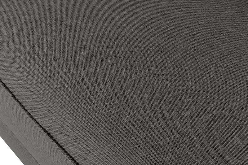 U-soffa Ontario Large med Divan Höger - Mörkgrå - U-soffa