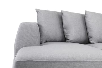 U-soffa Ontario Large med Divan Vänster inkl Kuvertkuddar - Ljusgrå - Möbler - Soffa - U-soffa