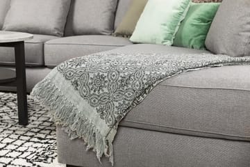 U-soffa Ontario Large med Divan Vänster inkl Kuvertkuddar - Ljusgrå - Möbler - Soffa - U-soffa