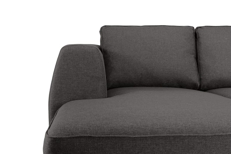U-soffa Ontario Large med Divan Vänster - Mörkgrå - Möbler - Soffa - U-soffa