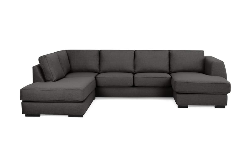 U-soffa Ontario med Divan Höger - Mörkgrå - Möbler - Soffa - U-soffa