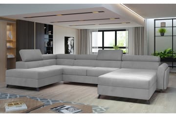 U-soffa Osettia med Divan Höger - Grå - Möbler - Soffa - U-soffa