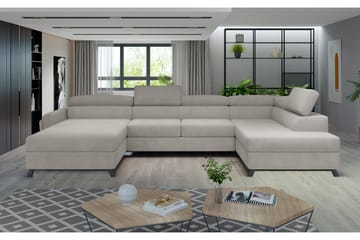 U-soffa Osettia med Divan Vänster - Beige - Möbler - Soffa - U-soffa
