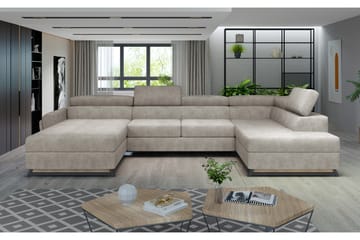 U-soffa Osettia med Divan Vänster - Beige - Möbler - Soffa - U-soffa
