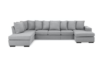 U-soffa Rodrigo Vänster Kuvertkuddar - Ljusgrå - Möbler - Soffa - U-soffa