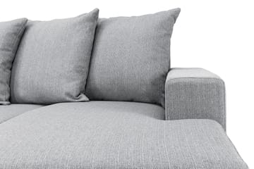 U-soffa Rodrigo Vänster Kuvertkuddar - Ljusgrå - Möbler - Soffa - U-soffa