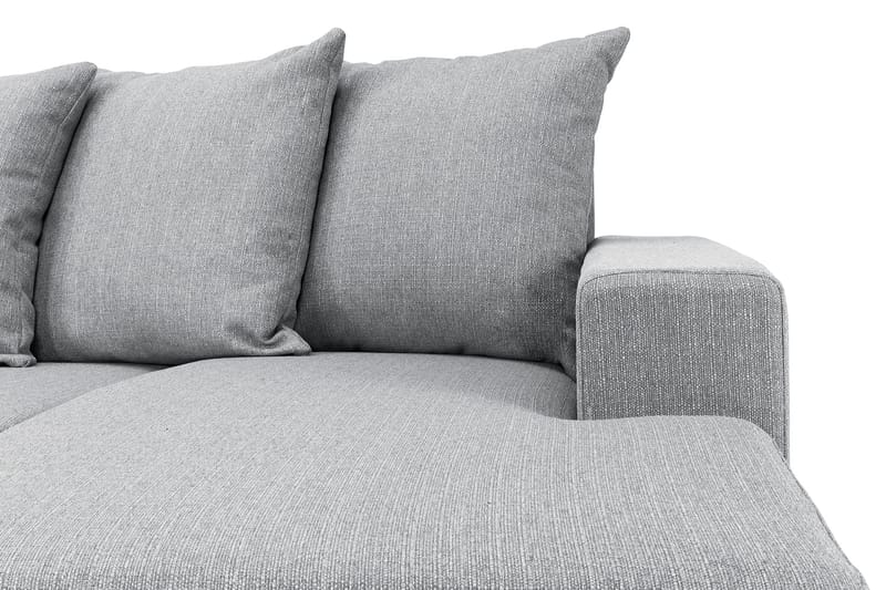 U-soffa Rodrigo Vänster Kuvertkuddar - Ljusgrå - Möbler - Soffa - U-soffa