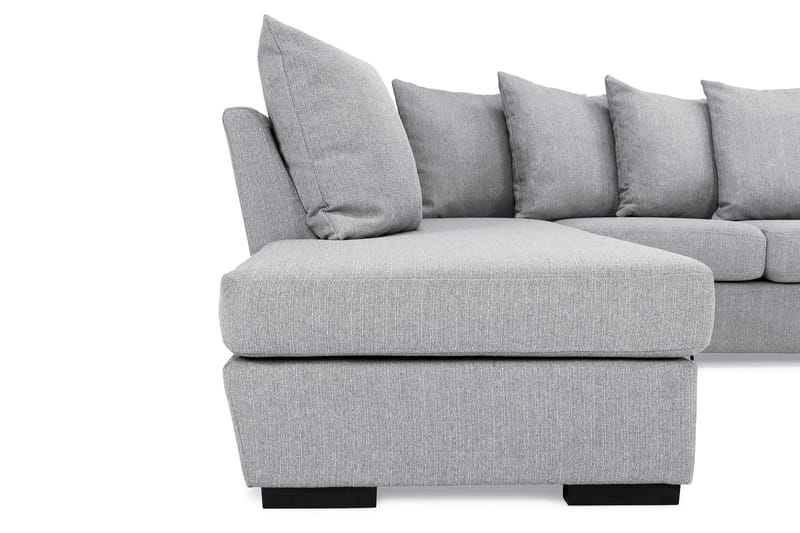 U-soffa Rodrigo Vänster Kuvertkuddar - Ljusgrå - Möbler - Soffa - U-soffa
