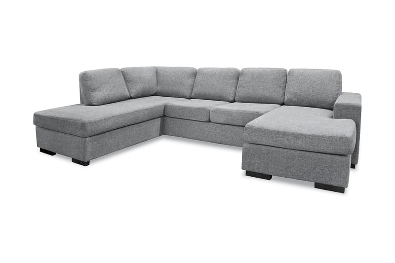 U-soffa Rodrigo Vänster - Ljusgrå - Möbler - Soffa - U-soffa