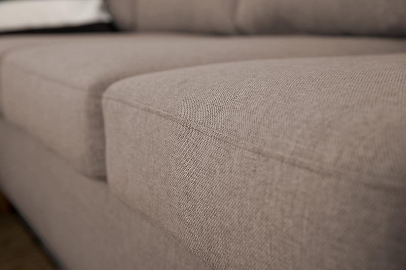U-soffa Yen Large med Divan Höger - Beige - U-soffa