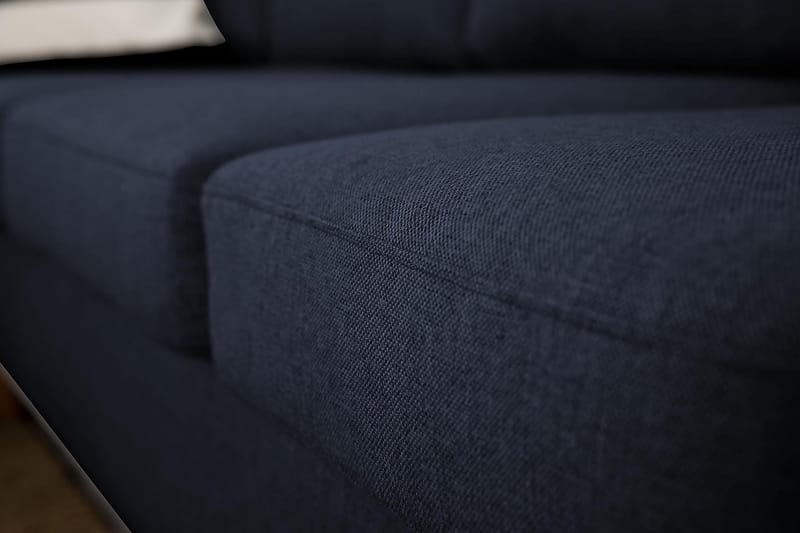 U-soffa Yen Large med Divan Höger - Blå - U-soffa