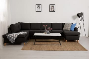 U-soffa Yen Large med Divan Höger - Mörkgrå - Möbler - Soffa - U-soffa