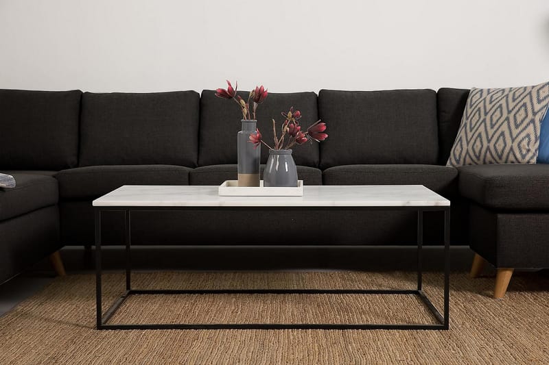 U-soffa Yen Large med Divan Höger - Mörkgrå - Möbler - Soffa - U-soffa