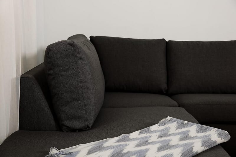 U-soffa Yen Large med Divan Höger - Mörkgrå - Möbler - Soffa - U-soffa