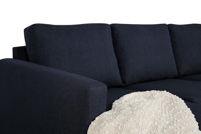 U-soffa Yen Large med Divan Vänster - Blå - U-soffa