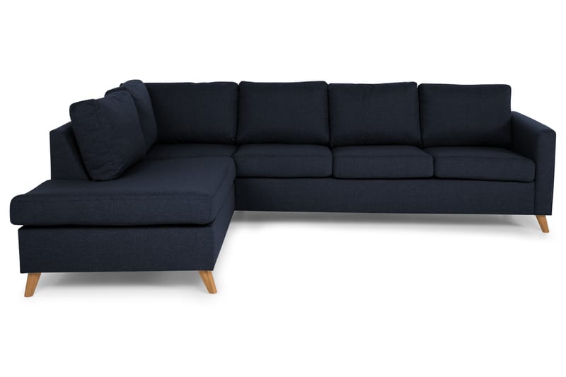 U-soffa Yen med Divan Höger - Blå - 4 sits soffa med divan - U-soffa