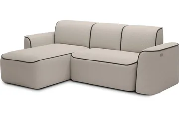 Ume 4-sits Soffa med Divan - Beige - Möbler - Soffa - Divansoffa & schäslongsoffa - 4 sits soffa med divan