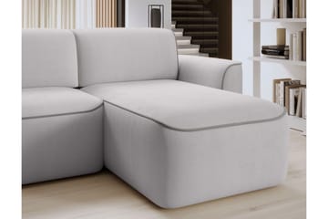 Ume 4-sits Soffa med Divan - Grå - Möbler - Soffa - Divansoffa & schäslongsoffa - 4 sits soffa med divan