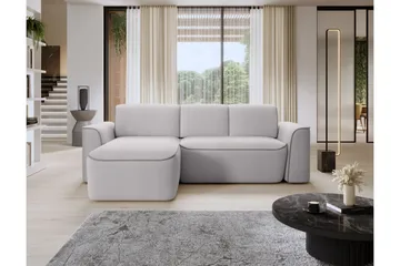 Ume 4-sits Soffa med Divan - Grå - Möbler - Soffa - Divansoffa & schäslongsoffa - 4 sits soffa med divan