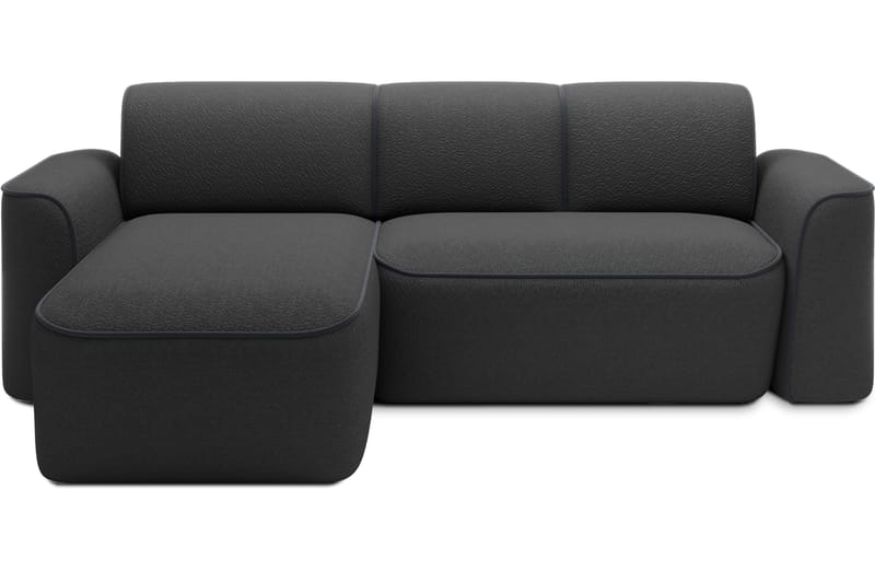 Ume 4-sits Soffa med Divan - Mörkgrå - Möbler - Soffa - Divansoffa & schäslongsoffa - 4 sits soffa med divan