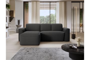 Ume 4-sits Soffa med Divan - Mörkgrå - Möbler - Soffa - Divansoffa & schäslongsoffa - 4 sits soffa med divan