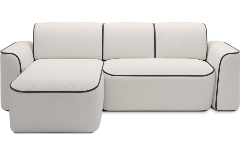 Ume 4-sits Soffa med Divan, Vit