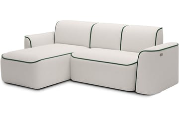 Ume 4-sits Soffa med Divan - Vit - Möbler - Soffa - Divansoffa & schäslongsoffa - 4 sits soffa med divan