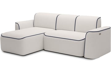 Ume 4-sits Soffa med Divan - Vit - Möbler - Soffa - Divansoffa & schäslongsoffa - 4 sits soffa med divan
