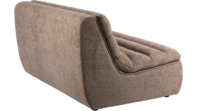 Valdoro 2-sits Mittmodul i tyg 135 cm - Mink - Möbler - Soffa - 2 sits soffa