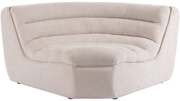 Valdoro Hörnmodul i tyg 179 cm - Beige - Möbler - Soffa - Hörnsoffa