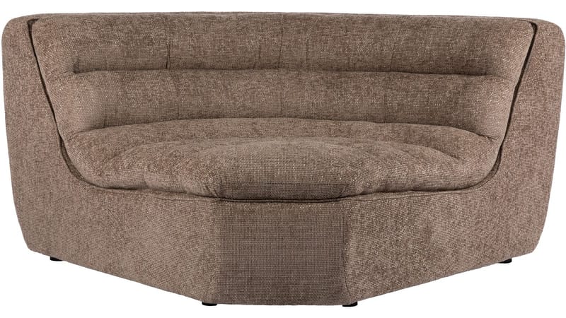 Valdoro Hörnmodul i tyg 179 cm - Mink - Möbler - Soffa - Hörnsoffa