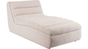Valdoro Schäslong i tyg 168 cm - Beige - Möbler - Soffa - Dagbädd