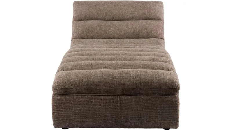 Valdoro Schäslong i tyg 168 cm - Mink - Möbler - Soffa - Dagbädd