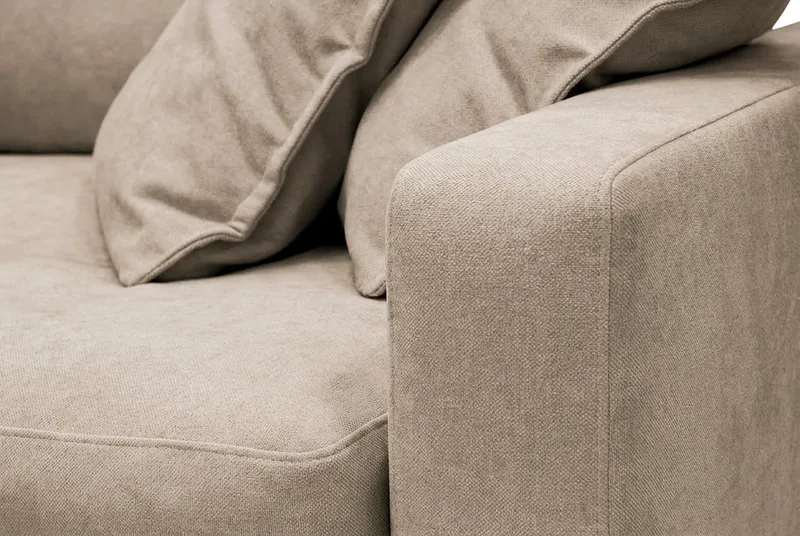 Valencia Extra Djup 3-sits Soffa i Chenille - Brun - Möbler - Soffa - 3 sits soffa