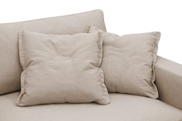 Valencia Extra Djup 3-sits Soffa med avtagbar och tvättbar klädsel - Ljusbrun - Möbler - Soffa - 3 sits soffa