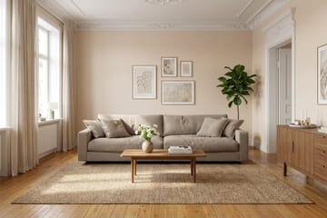 Valencia Extra Djup 4-sits Soffa i Chenille - Brun - Möbler - Soffa - 4 sits soffa