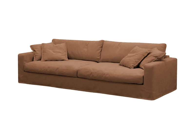 Valencia Extra Djup 4-sits Soffa - Rostbrun - Möbler - Soffa - 4 sits soffa