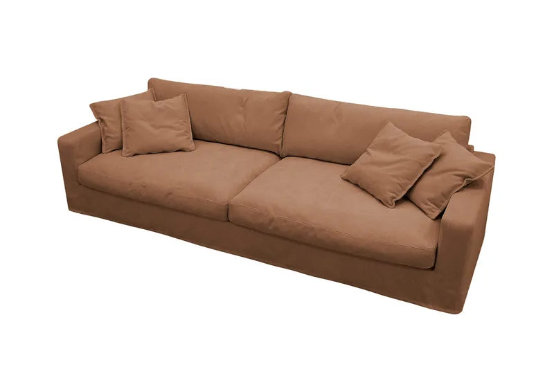 Valencia Extra Djup 4-sits Soffa - Rostbrun - Möbler - Soffa - 4 sits soffa