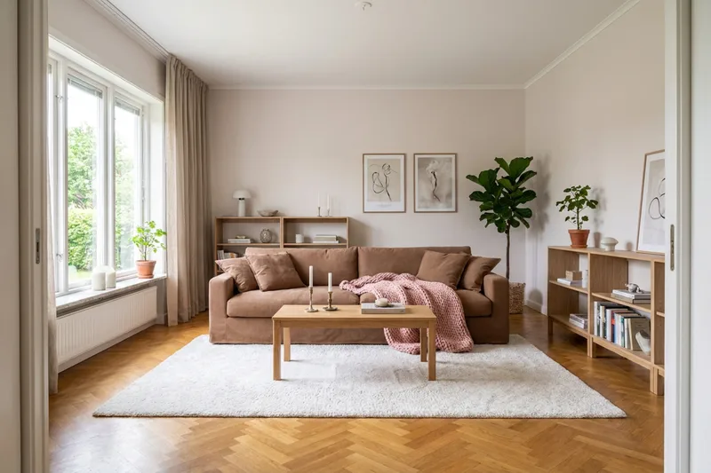 Valencia Extra Djup 4-sits Soffa - Rostbrun - Möbler - Soffa - 4 sits soffa