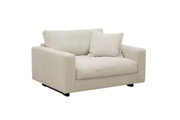 Valencia Soffgrupp Extra Djup 3-sits Soffa + Fåtölj i Chenille - Beige - Möbler - Soffa - Soffgrupp