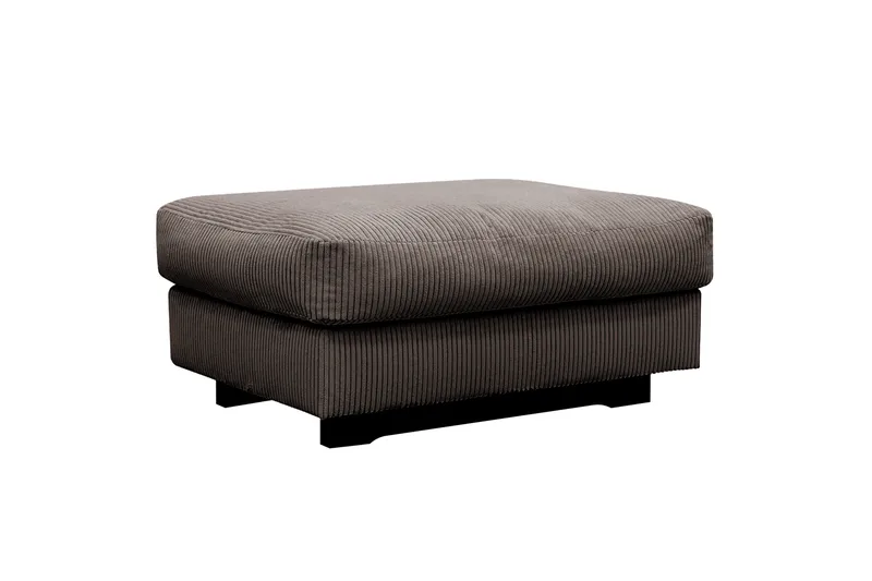 Valencia Soffgrupp Extra Djup 3-sits Soffa + Fotpall - Brun - Möbler - Soffa - Hörnsoffa