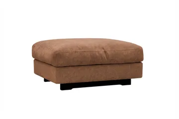 Valencia Soffgrupp Extra Djup 3-sits Soffa + Fotpall i Chenille - Rostbrun - Möbler - Soffa - Hörnsoffa