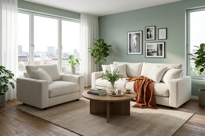 Valencia Soffgrupp Extra Djup 3-sits Soffa + Fåtölj - Offwhite - Möbler - Soffa - Soffgrupp