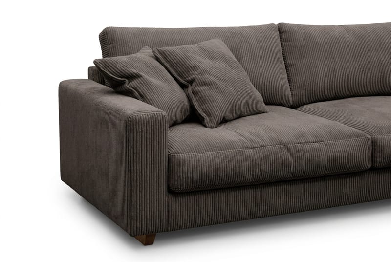 Valencia Soffgrupp Extra Djup 4-sits Schäslong Höger + Fåtölj - Taupe - Möbler - Soffa - Soffgrupp