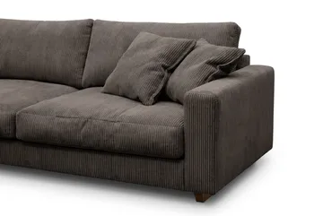 Valencia Soffgrupp Extra Djup 4-sits Schäslong Vänster + Fåtölj - Taupe - Möbler - Soffa - Soffgrupp
